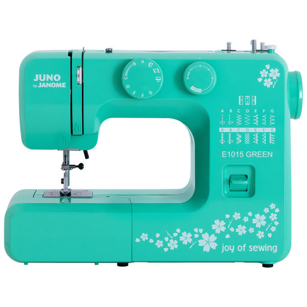 Janome JUNO E1015 Green - mechanický šicí stroj Janome JUNO E1015 Green - mechanický šicí stroj