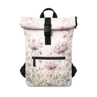 Rolovací batoh Akvarel máky